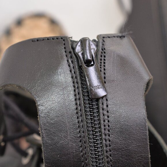 Loeffler Randall Sacha Leather Gladiator Espadrille Sandals Sz 8 - Picture 9 of 11